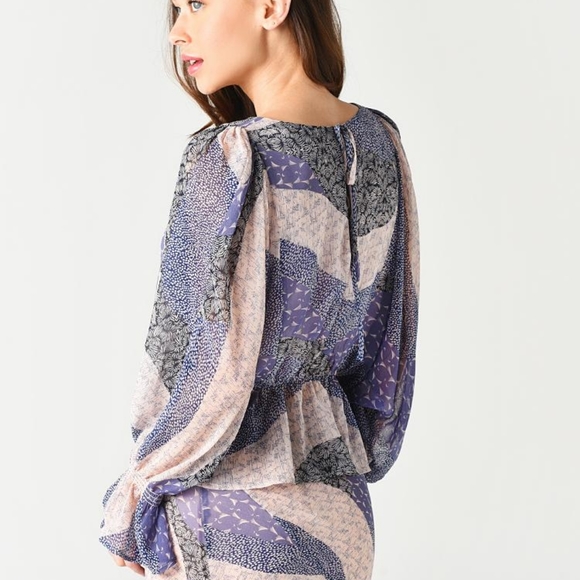 BB Dakota​Easy Breezy Patchwork Floral-Print Top - Picture 5 of 16